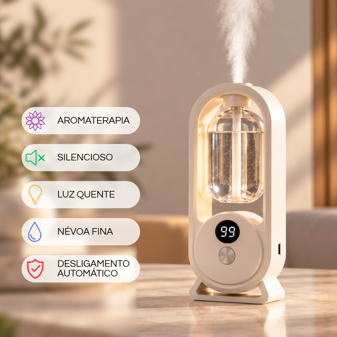 Madelle Essence™ | Difusor de Aromas LED Recarregável
